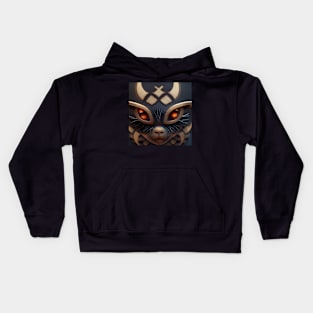 celtic cat Kids Hoodie